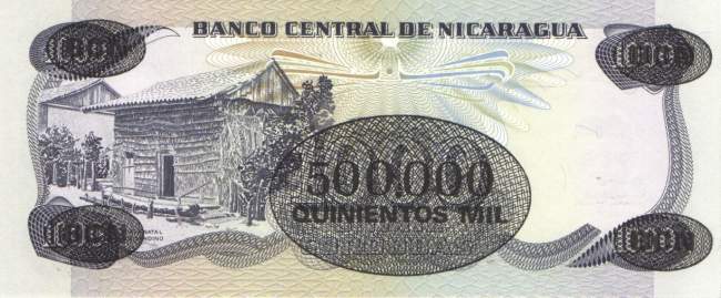 500.000 Cordobas 1987